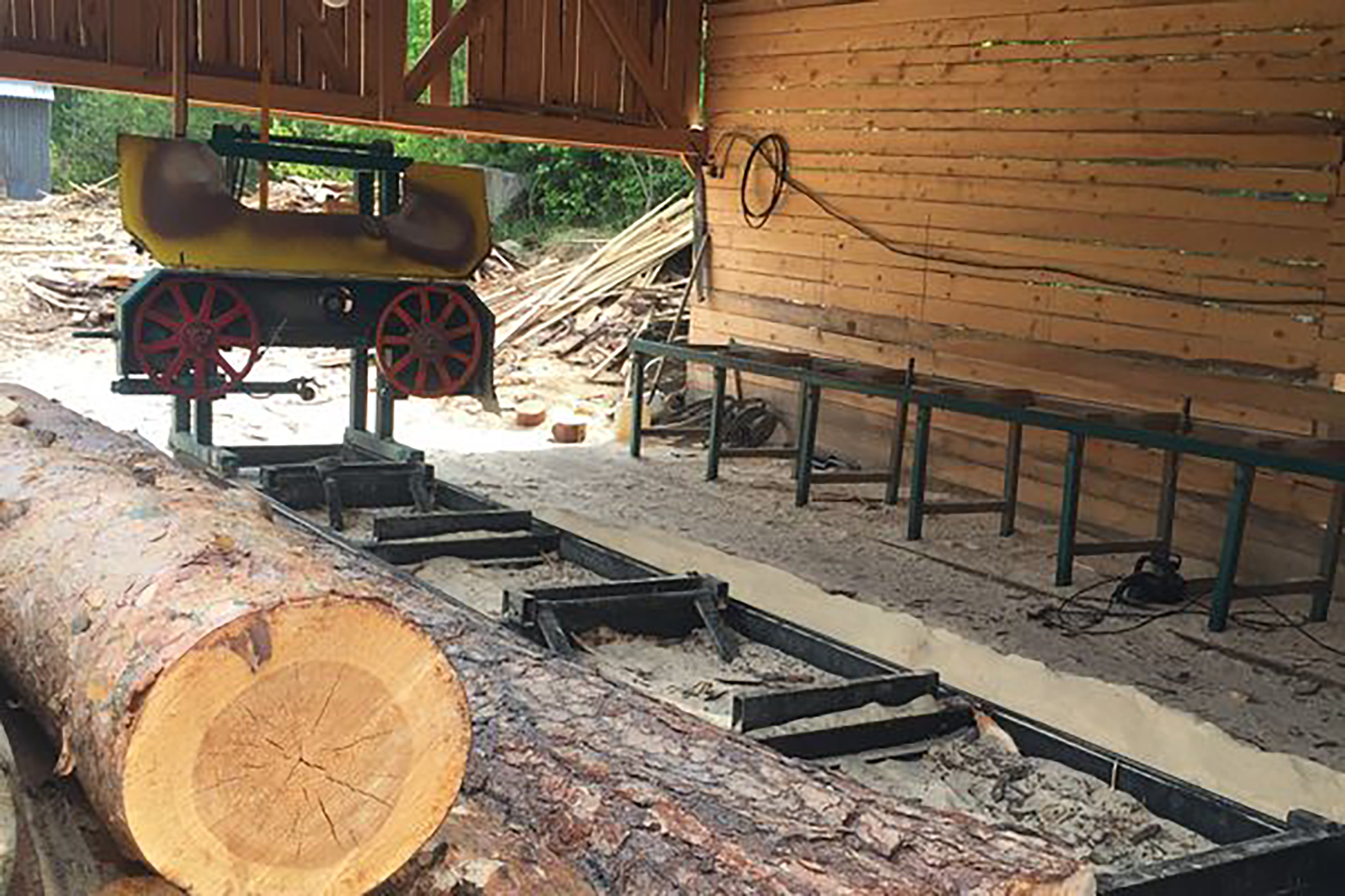 Прокуратура обнаружила оборудование для распиловки леса и следы производственной деятельности, которую на базе отдыха База отдыха Красилово