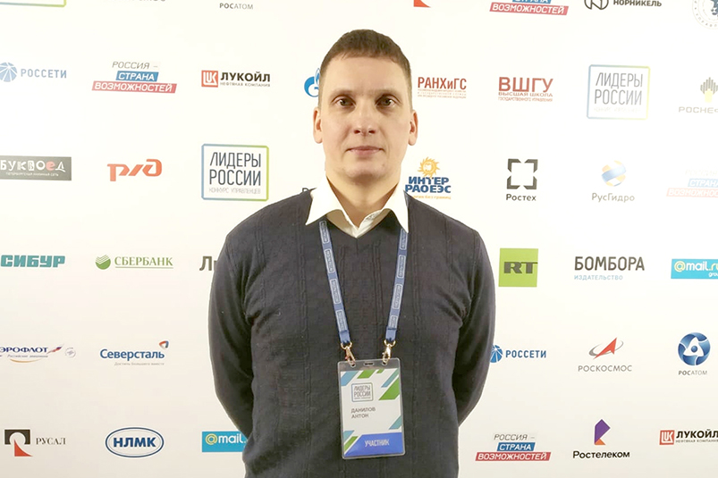 Антон Данилов в полуфинале конкурса 