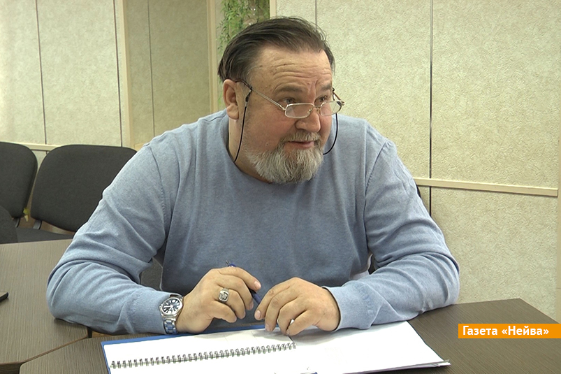 Сергей Собакин, начальник участка при реконструкции Аллеи молодежи в Новоуральске