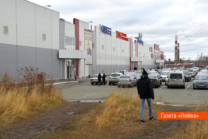 Тропинки к ТЦ Торговый центра