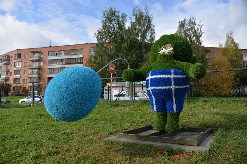 Пятачок на бульваре Фоменко, Новоуральск