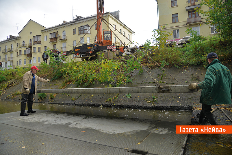 Бунарка в Новоуральске, ремонт быстротока