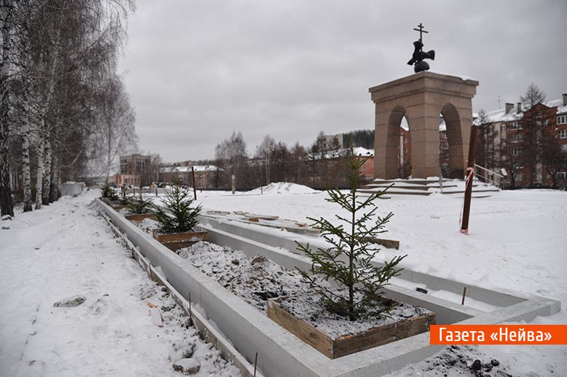 Аллея молодежи в Новоуральске: реконструкция