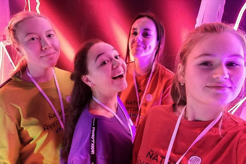 гимназисты на "Проектории"-2019