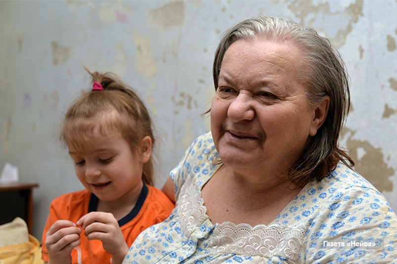 БАбушка Валя из деревни Починок