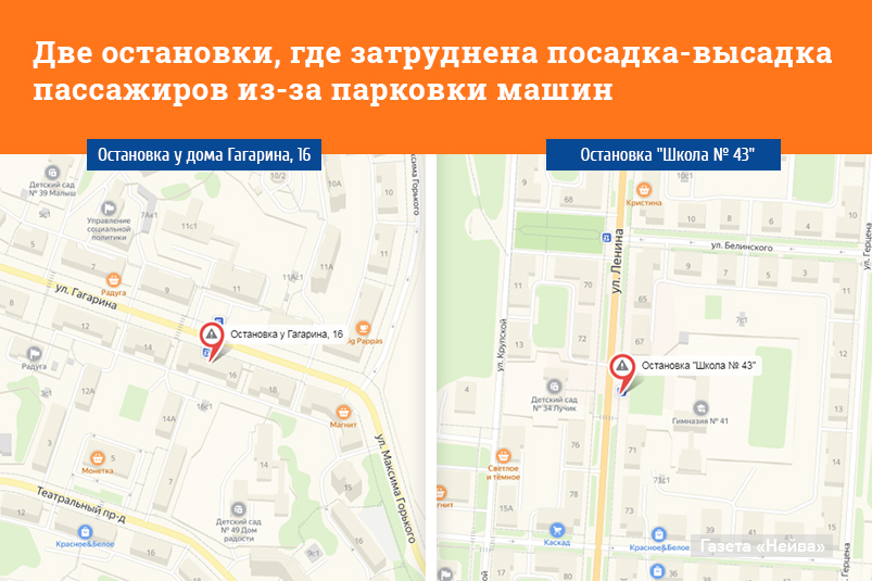 Остановки Новоуральска