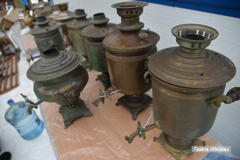 коллекционные самовары, поселок Верх-Нейвинский