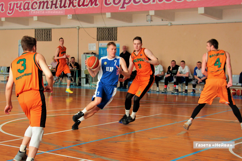Баскетбольная команда "Кедр"