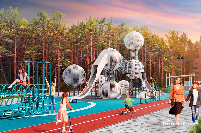 Бульвар Кикоина, Новоуральск