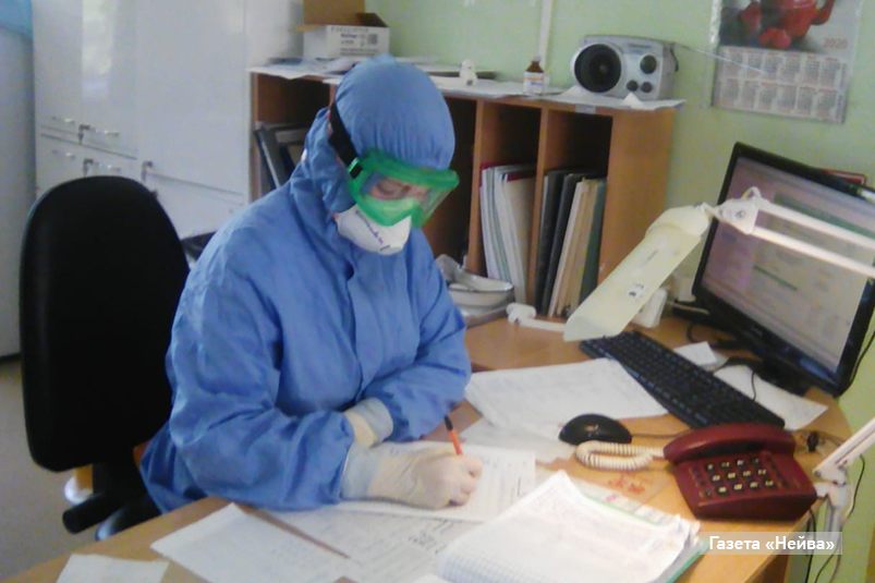 Врачи ковидного госпиталя в Новоуральске