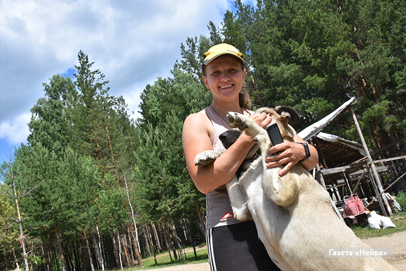 Мария Каллистова, хозяйка конноспортивного клуба 