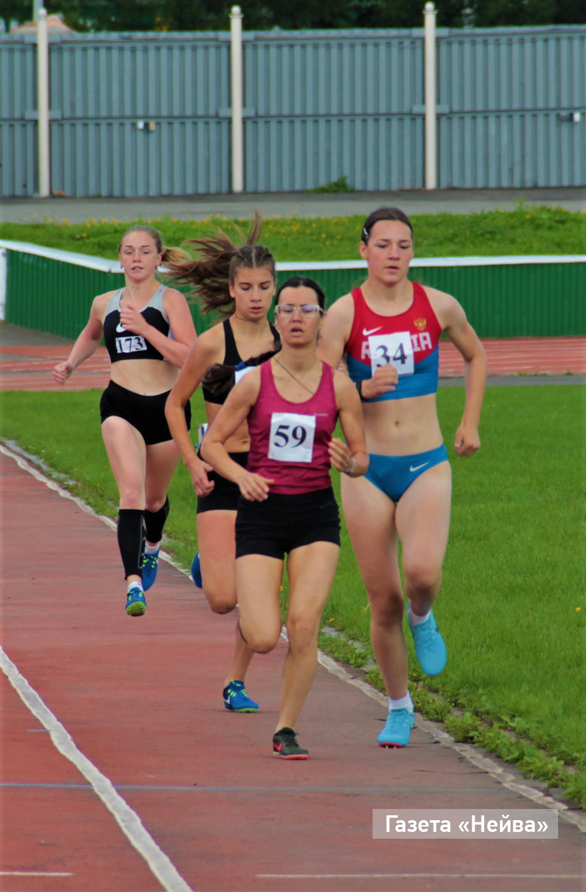 Ксения Канафиева, легкая атлетика