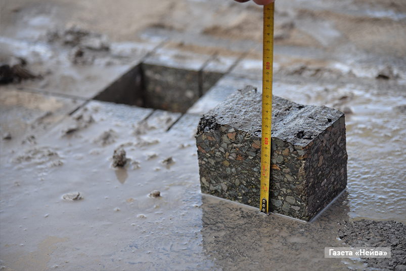 асфальт на Первомайской