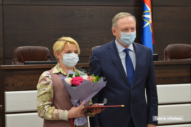 Вручение наград в Новоуральске