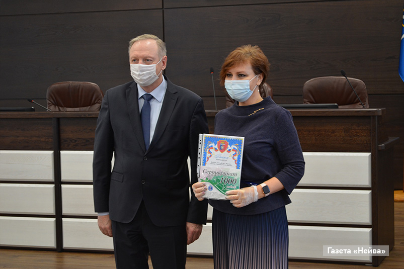 Вручение наград ГО и ЧС в Новоуральске