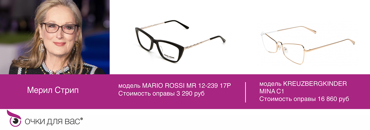 Знаменитости в очках