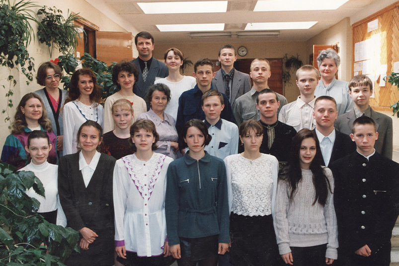 Класс Алексея Дергунова, школа № 58