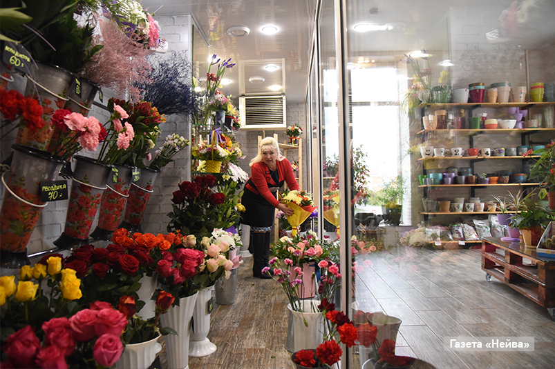 Флоренция, магазин цветов, Новоуральск