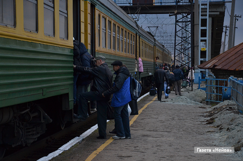 Электричка Екатеринбург-Новоуральск