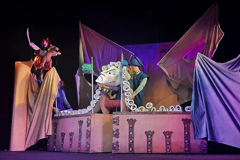 "Храбрый портной", театр кукол "Сказ"