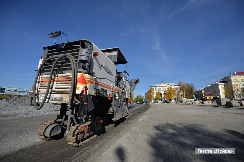 асфальтоукладчик, Новоуральск