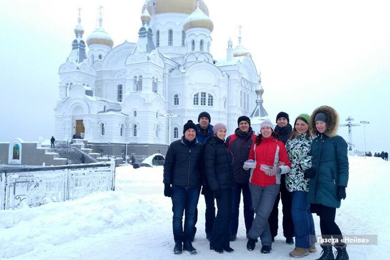 новый год в монастыре