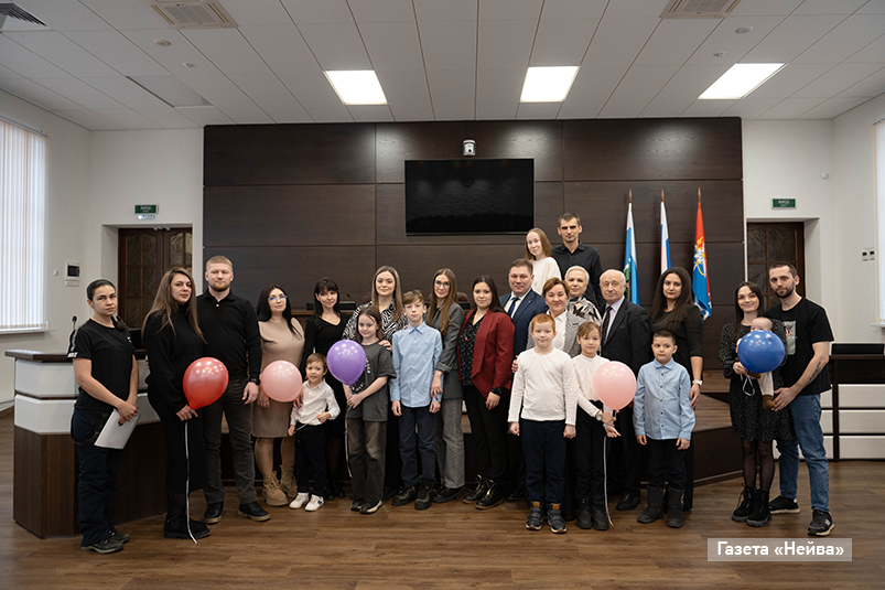 семьи, получившие жилье