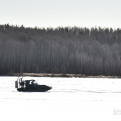 Рыбак провалился под лед на озере Таватуй в районе Калиново